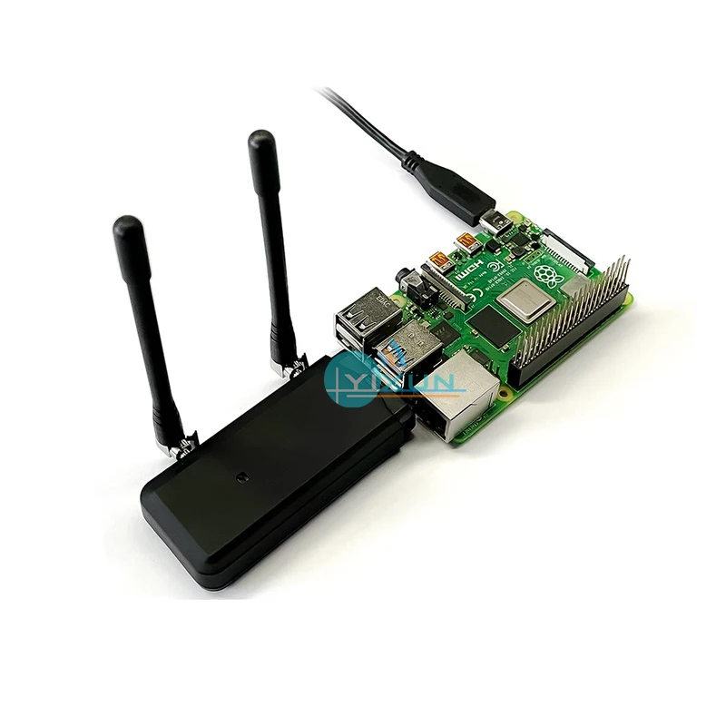 Raspberry Pi 4G communication solution quectel 4G LTE cat4 module USB Dongle for Raspberry Pi 3b 3b+ 4b zero W IPC PC networking
Raspberry Pi 4G communication solution quectel 4G LTE cat4 module USB Dongle for Raspberry Pi 3b 3b+ 4b zero W IPC PC networking