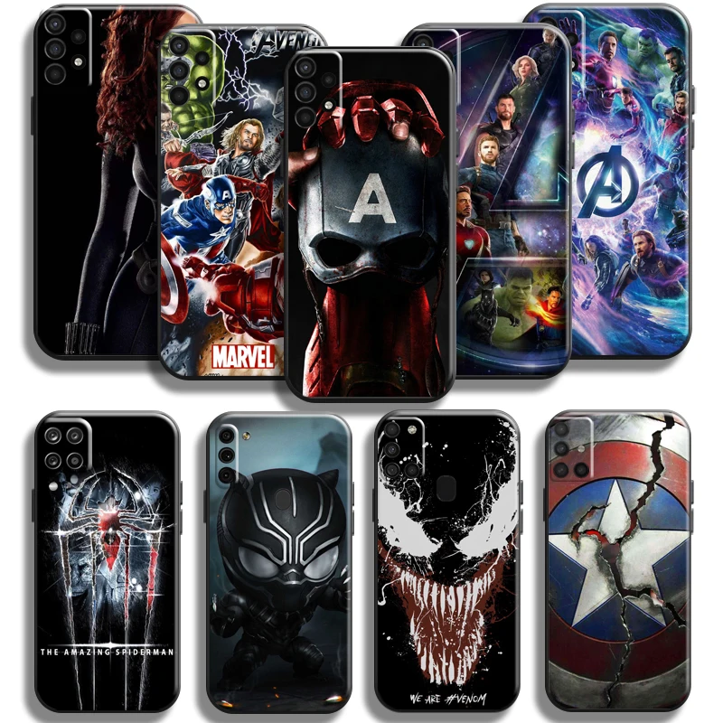 Marvel Avengers Phone Case For Samsung Galaxy A11 A12 A20 A21 A21S A22 A31 A32 A42 A51 A52 A70 A71 A72 5G TPU Back Coque Black
Marvel Avengers Phone Case For Samsung Galaxy A11 A12 A20 A21 A21S A22 A31 A32 A42 A51 A52 A70 A71 A72 5G TPU Back Coque Black