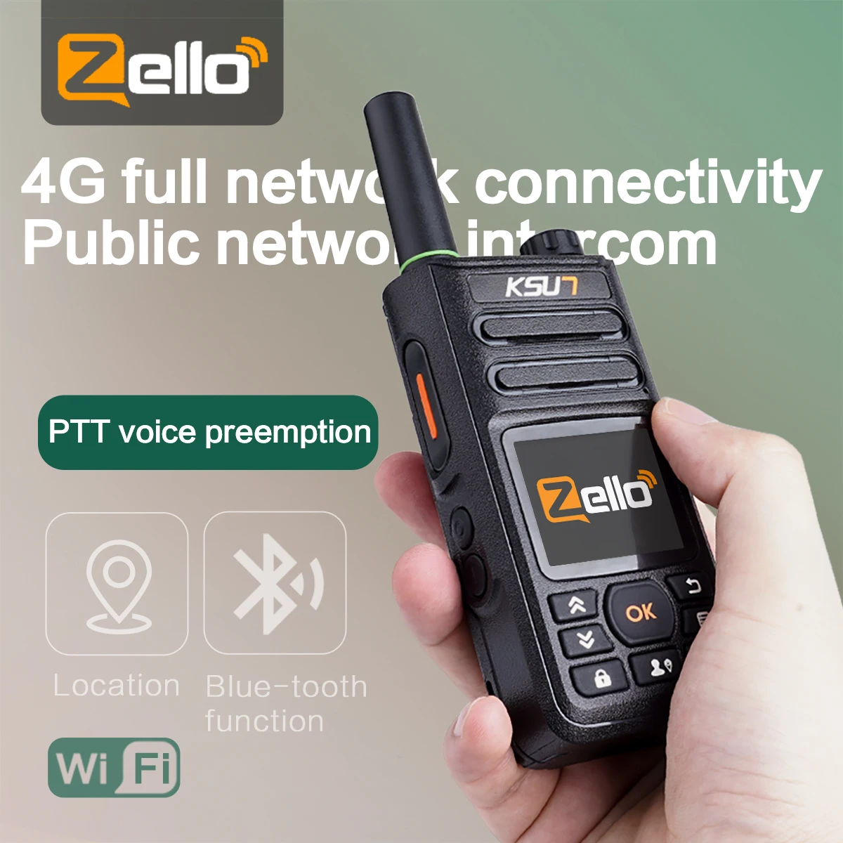 PTT Zello рация 4g Sim-карта Wi-Fi сеть сотовый телефон Радио большой радиус действия 100 миль GPS профессиональная рация
PTT Zello рация 4g Sim-карта Wi-Fi сеть сотовый телефон Радио большой радиус действия 100 миль GPS профессиональная рация