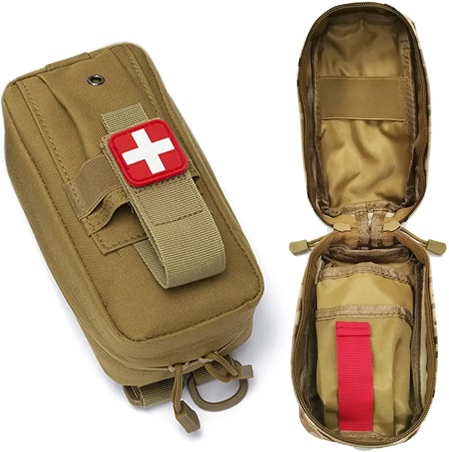 

Molle EMT Tactical Medical Pouch Outdoor Survival First Aid Pouch Tourniquet Holder Hunting Camping Utility Emergency Pouch Pack