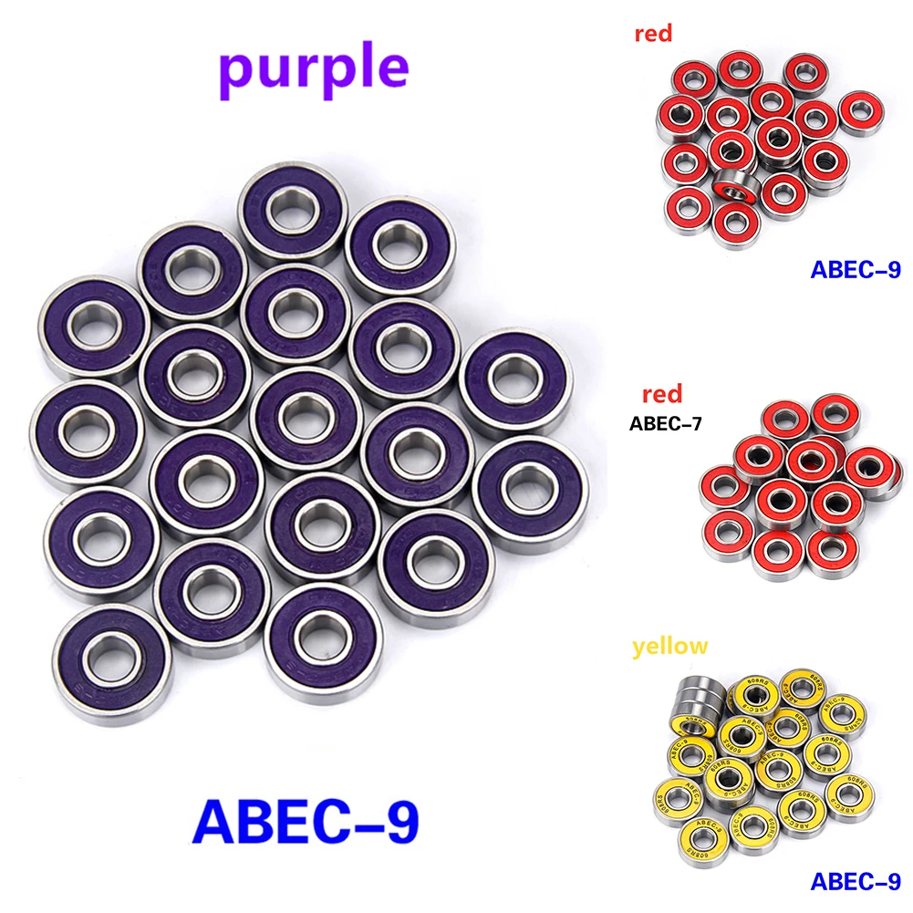 8x22x7mm Skateboard Bearing Ball Sealed Skate Skateboard Steel ABEC-7 / ABEC-9 608 Anti-rust Blade Groove Practical
8x22x7mm Skateboard Bearing Ball Sealed Skate Skateboard Steel ABEC-7 / ABEC-9 608 Anti-rust Blade Groove Practical