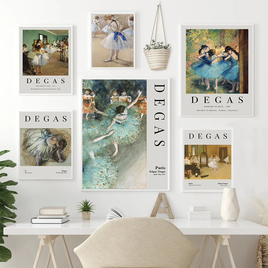 Impression Edgar Degas Canvas Art Poster Wall Art Canvas Painting Nordic Posters and Prints Wall Pictures for Living Room Decor
Impression Edgar Degas Canvas Art Poster Wall Art Canvas Painting Nordic Posters and Prints Wall Pictures for Living Room Decor