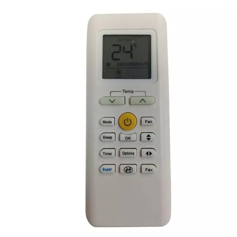 New English version for Midea air conditioner remote control RG70A/BGEF instead of RG70E/BGEF RG70C/BGEF
New English version for Midea air conditioner remote control RG70A/BGEF instead of RG70E/BGEF RG70C/BGEF