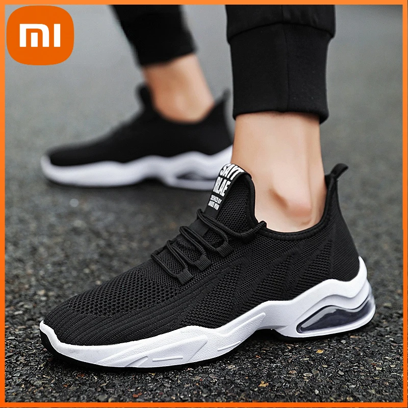 Xiaomi Men's Running Shoes Mesh Lightweight Breathable Sports Shoes Non-slip Wear-resistant Outdoor Air Cushion Basketball Shoes
Xiaomi Men's Running Shoes Mesh Lightweight Breathable Sports Shoes Non-slip Wear-resistant Outdoor Air Cushion Basketball Shoes