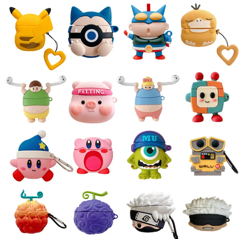 Pokemon 3D Silicone Case Air Pods Cases for Airpods 1 2 Airpods Pro 2022 Cartoon Star Bluetooth Headphone Cover Charging Box Bag
Pokemon 3D Silicone Case Air Pods Cases for Airpods 1 2 Airpods Pro 2022 Cartoon Star Bluetooth Headphone Cover Charging Box Bag