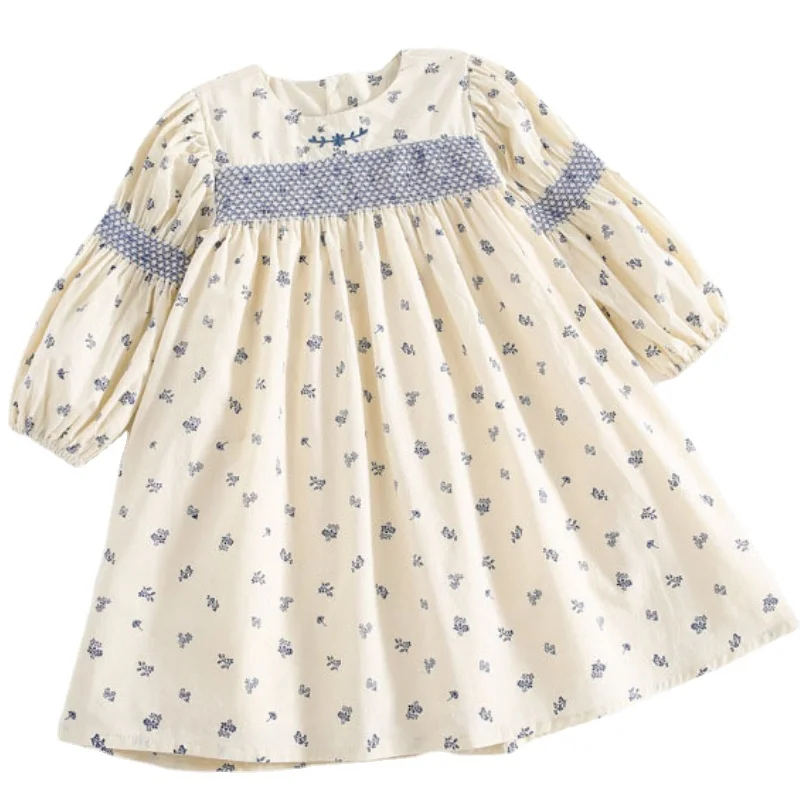 2022 Autumn Girls' Retro Embroidered Dress Korean Fashion Children's Princess Skirt Floral Girls' Long Skirt Summer Dress
2022 Autumn Girls' Retro Embroidered Dress Korean Fashion Children's Princess Skirt Floral Girls' Long Skirt Summer Dress
