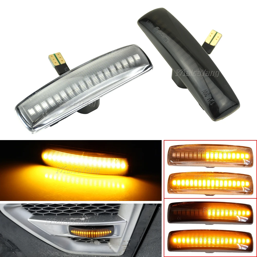 2Pcs LED Dynamic Turn Signal Lights Side Marker Lamps Indicator For Land Rover Freelander 2 Discovery 3 Range Rover
2Pcs LED Dynamic Turn Signal Lights Side Marker Lamps Indicator For Land Rover Freelander 2 Discovery 3 Range Rover