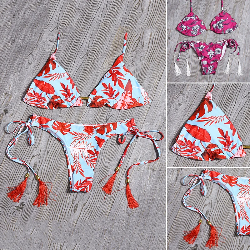 Vintage Print Women Swimsuit Sexy Tie Bikini Thin Beach Bathing Suit for Summer Two Piece Summer Beach Swimming Pool XR-Hot
Vintage Print Women Swimsuit Sexy Tie Bikini Thin Beach Bathing Suit for Summer Two Piece Summer Beach Swimming Pool XR-Hot