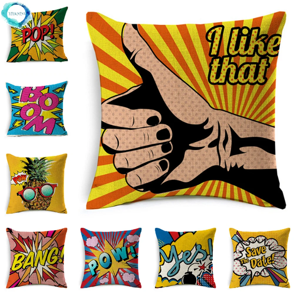 Cotton Linen Pillowcase American Art Cushion Cover Pineapple Modern Decorative Sofa Cushion Cover
Cotton Linen Pillowcase American Art Cushion Cover Pineapple Modern Decorative Sofa Cushion Cover