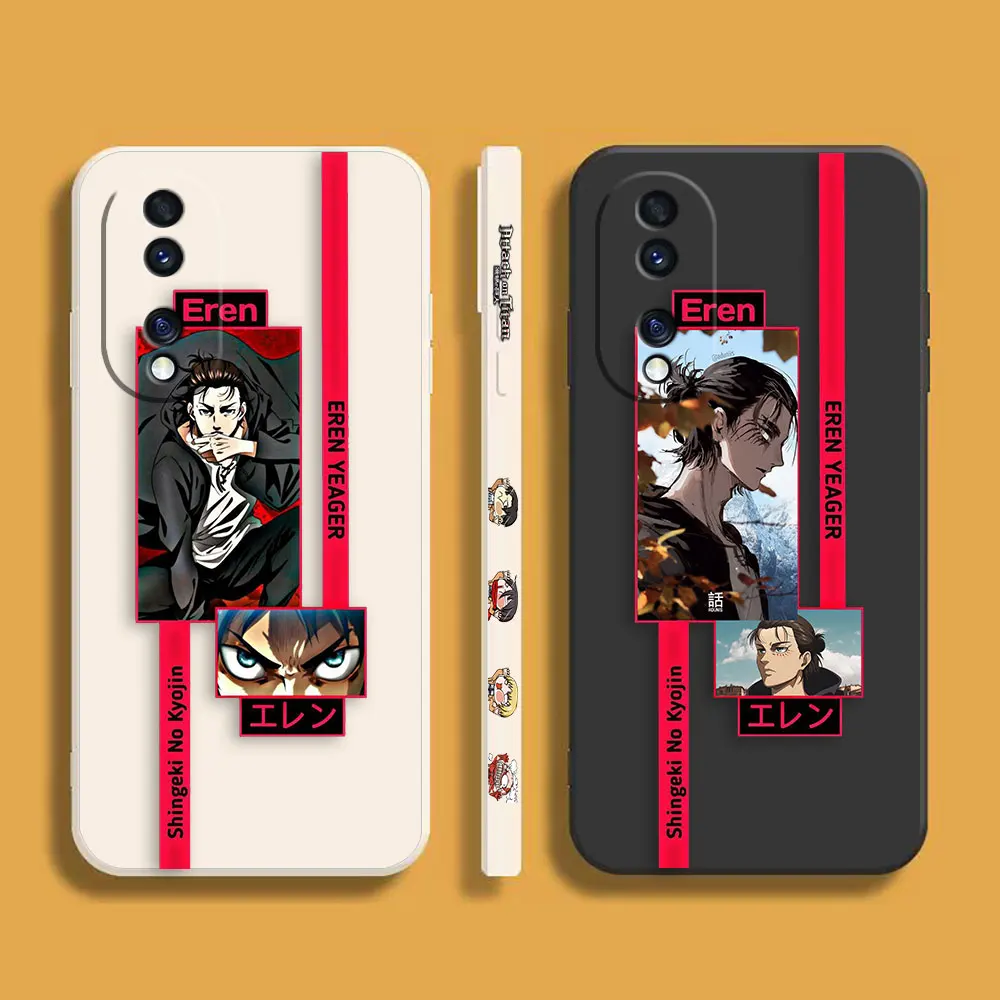 Eren Jaeger A-Attack O-On T-Titan Phone Case For Honor 8X 9 10 20 30 30S 50 50 60 60 70 80 GT SE 5G PRO PLUS Colour Liquid Case
Eren Jaeger A-Attack O-On T-Titan Phone Case For Honor 8X 9 10 20 30 30S 50 50 60 60 70 80 GT SE 5G PRO PLUS Colour Liquid Case
