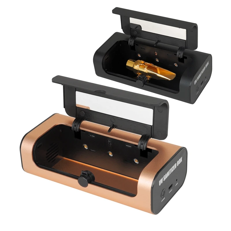 Hot AD-SOLO Saxophone Clarinet Mouthpiece Wind Instrument UV Sterilization Box Musical Instrument Accessories
Hot AD-SOLO Saxophone Clarinet Mouthpiece Wind Instrument UV Sterilization Box Musical Instrument Accessories