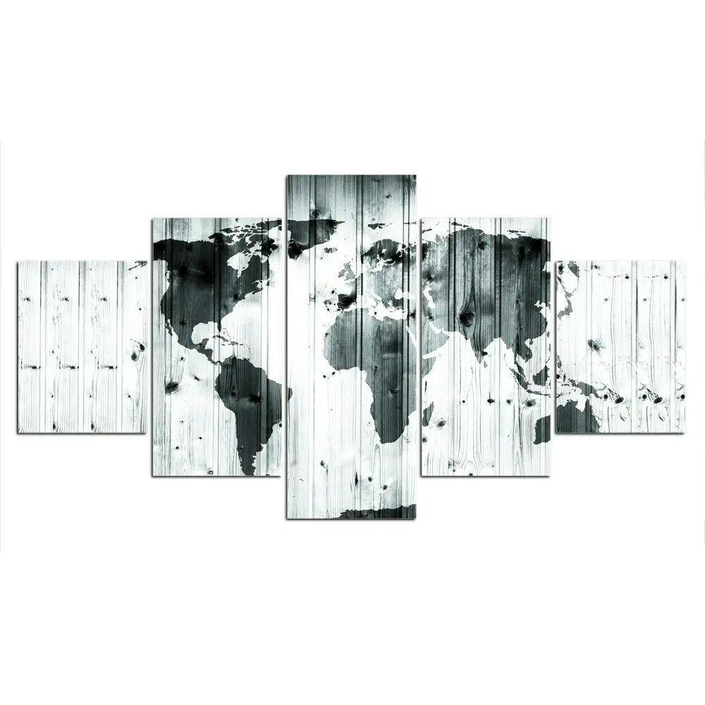 5Pcs World Map Abstract Black Decor Canvas Picture Wall Art 5 Pieces Poster HD Print Home Decor Modern Pictures 5 Panel
5Pcs World Map Abstract Black Decor Canvas Picture Wall Art 5 Pieces Poster HD Print Home Decor Modern Pictures 5 Panel