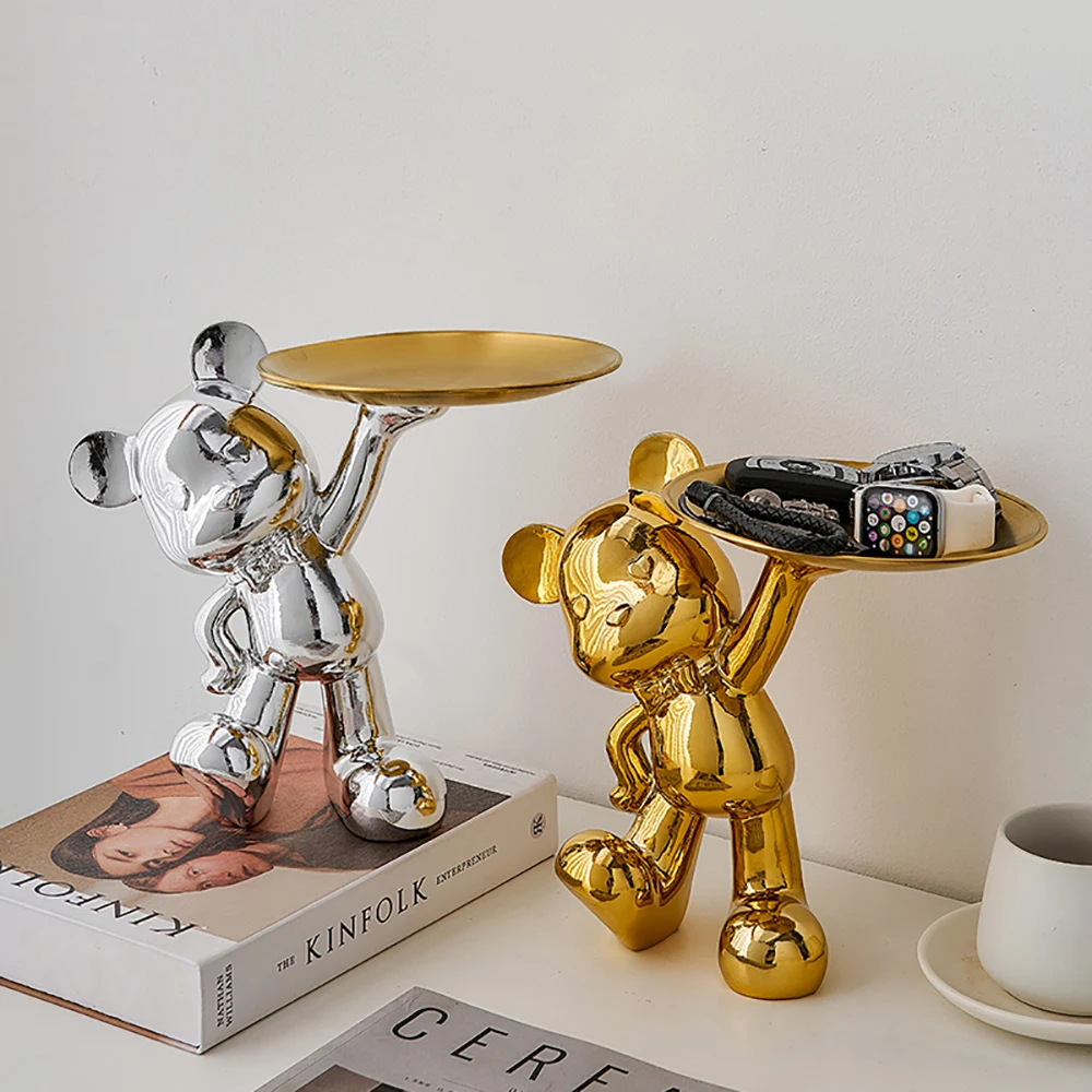 Kawaii Статуэтка медведя tray, Креативные аксессуары для домашнего декора, настольное украшение, статуэтка с животными, Подарочный лоток для хра...
Kawaii Статуэтка медведя tray, Креативные аксессуары для домашнего декора, настольное украшение, статуэтка с животными, Подарочный лоток для хра...