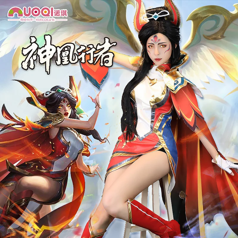 Xayah Cosplay Costume Game LOL Brave Phoenix Xayah Outfit Fullsets Cosplay Women Dress Halloween Cloak with Headwear
Xayah Cosplay Costume Game LOL Brave Phoenix Xayah Outfit Fullsets Cosplay Women Dress Halloween Cloak with Headwear
