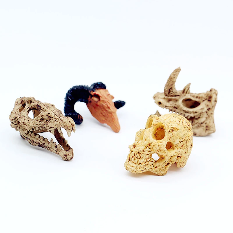1pc Dollhouse Miniature Animal Skull Model Apes Antelopes Rhinos Crocodiles Bone Terror Halloween Scene Decor Toy
1pc Dollhouse Miniature Animal Skull Model Apes Antelopes Rhinos Crocodiles Bone Terror Halloween Scene Decor Toy