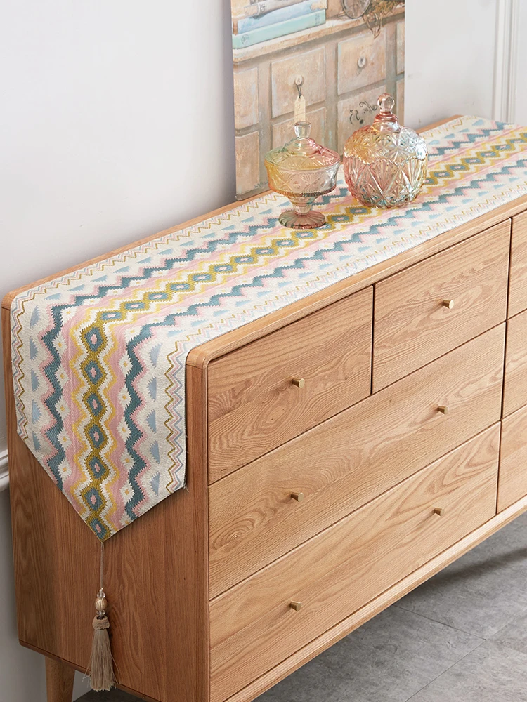 Nordic table runner modern minimalist coffee table sideboard American tablecloth strip TV cabinet shoe cabinet cover towel
Nordic table runner modern minimalist coffee table sideboard American tablecloth strip TV cabinet shoe cabinet cover towel