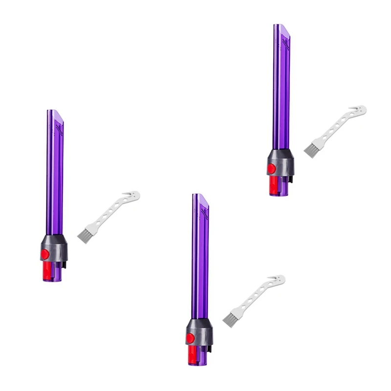 3X Crevice Tool Attachment With LED Lights For Dyson Cordless Vacuum Cleaner V7 V8 V10 V11, With Quick Release Adapter
3X Crevice Tool Attachment With LED Lights For Dyson Cordless Vacuum Cleaner V7 V8 V10 V11, With Quick Release Adapter
