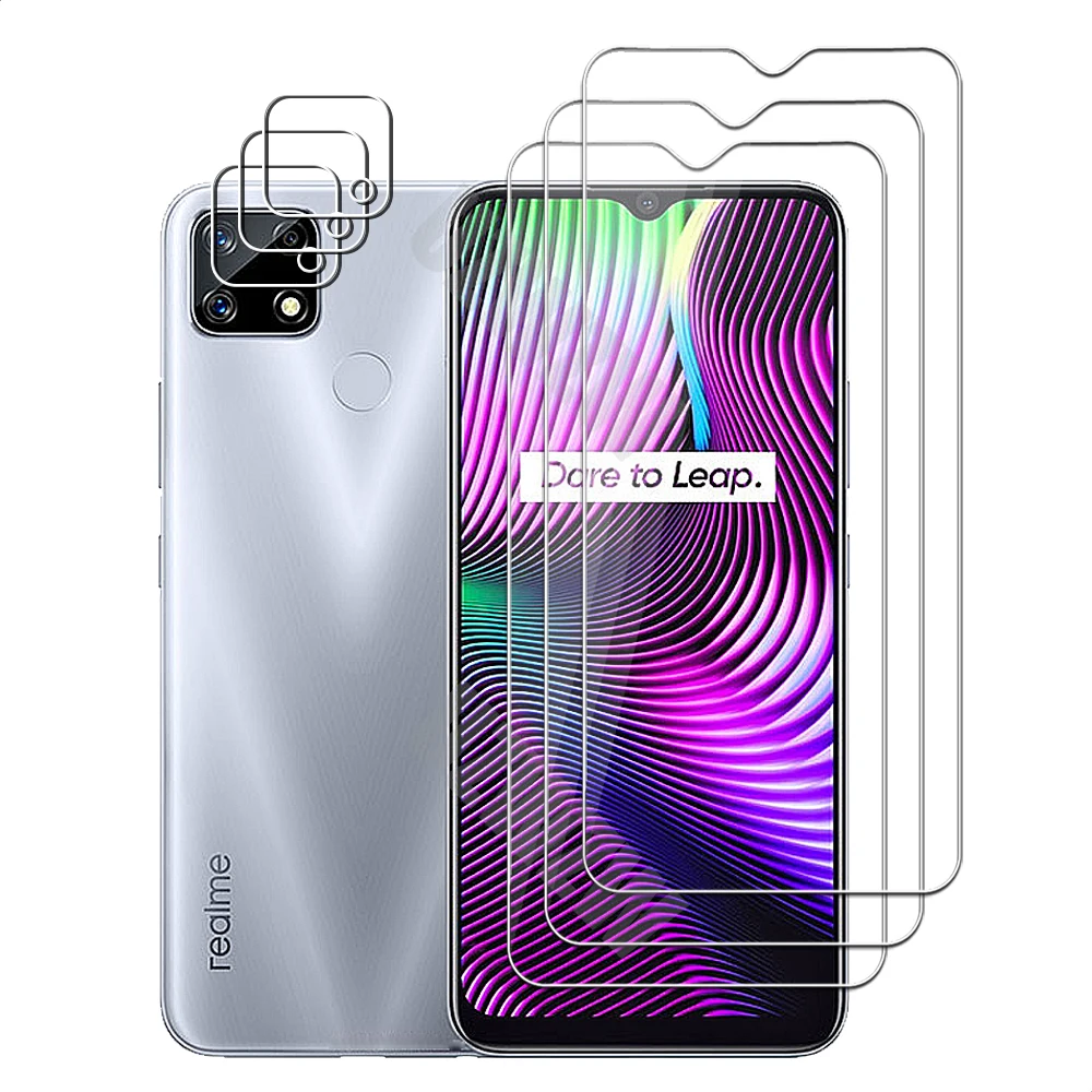 For Realme 7i (Global) Camera Lens Film and Phone Protective Tempered Glass Screen Protector
For Realme 7i (Global) Camera Lens Film and Phone Protective Tempered Glass Screen Protector