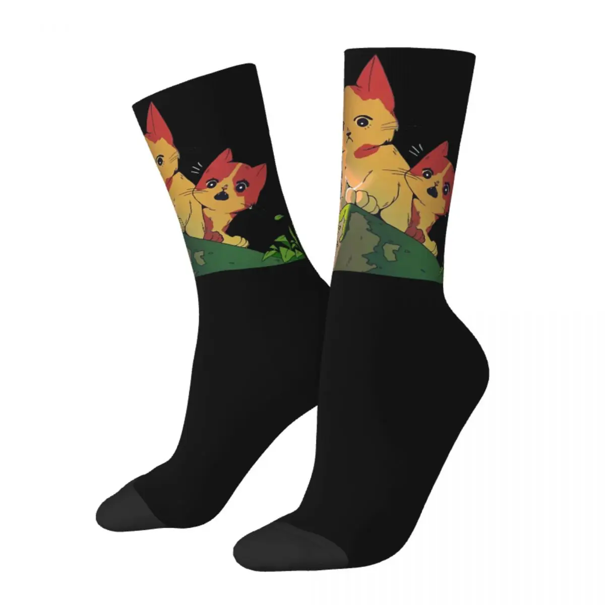 Funny Crazy Sock for Men Cat Friends Hip Hop Vintage Stray Game Happy Seamless Pattern Printed Boys Crew Sock Novelty Gift
Funny Crazy Sock for Men Cat Friends Hip Hop Vintage Stray Game Happy Seamless Pattern Printed Boys Crew Sock Novelty Gift