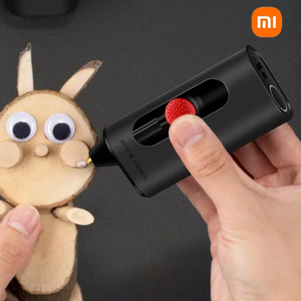 Ручной термоклеевой пистолет Xiaomi, 1,5 секунд, силиконовый, не ожоги, бытовой, литиевый, электрический, переносной, миниатюрный клей-карандаш
Ручной термоклеевой пистолет Xiaomi, 1,5 секунд, силиконовый, не ожоги, бытовой, литиевый, электрический, переносной, миниатюрный клей-карандаш