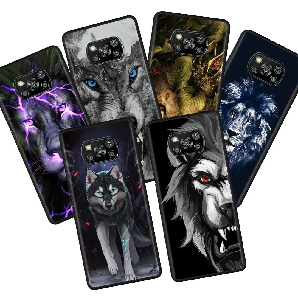 Wolf Lion Case Coque for Xiaomi Poco M3 Mi 10T 11 11T Lite Pro F3 X3 NFC M3Pro X3Pro Mi11T F2Pro M4Pro Silicone TPU Cell
Wolf Lion Case Coque for Xiaomi Poco M3 Mi 10T 11 11T Lite Pro F3 X3 NFC M3Pro X3Pro Mi11T F2Pro M4Pro Silicone TPU Cell