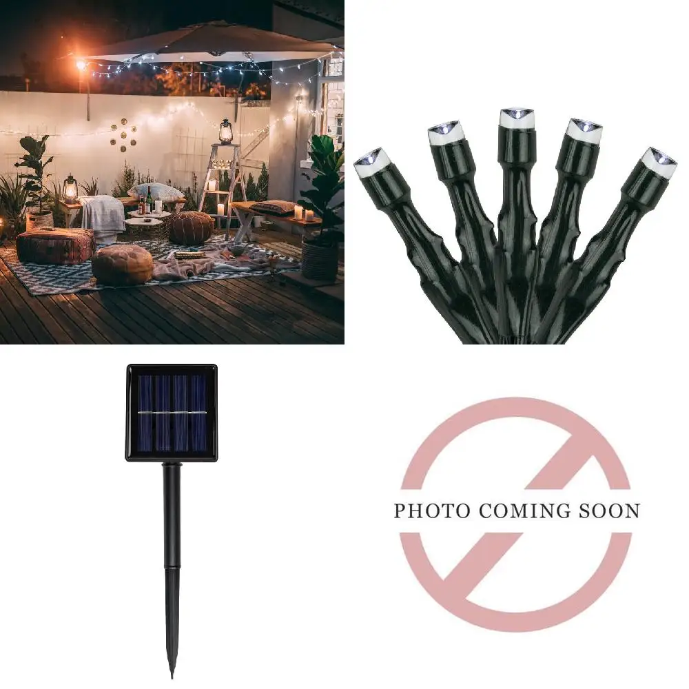 Add Sparkle to Your Home Decoration and Winter Holidays with This Beautiful Count Pure White LED Solar Power Mini Light Set - Gr
Add Sparkle to Your Home Decoration and Winter Holidays with This Beautiful Count Pure White LED Solar Power Mini Light Set - Gr