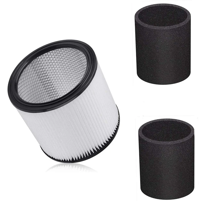 Replacement HEPA Filter For Shop Vac 90304 90350 Vacuum Cleaners Accessories Compare To Part 90304, 90585
Replacement HEPA Filter For Shop Vac 90304 90350 Vacuum Cleaners Accessories Compare To Part 90304, 90585