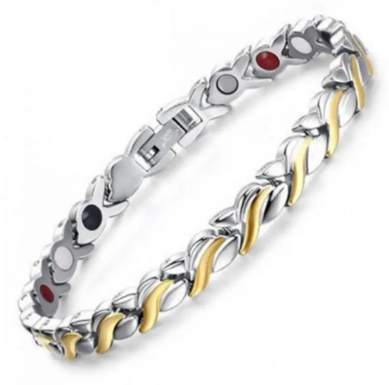 Fashion Simple Silver Color Magnetic Bracelet for Men Women Healthy Energy Bracelet Casual Jewelry Gift
Fashion Simple Silver Color Magnetic Bracelet for Men Women Healthy Energy Bracelet Casual Jewelry Gift