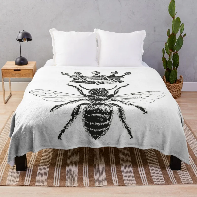 Queen Bee | Винтажные медовые пчелы | Черно-белое | Пушистое мягкое одеяло s, Фланелевое очень большое одеяло с защитой от пиллинга
Queen Bee | Винтажные медовые пчелы | Черно-белое | Пушистое мягкое одеяло s, Фланелевое очень большое одеяло с защитой от пиллинга