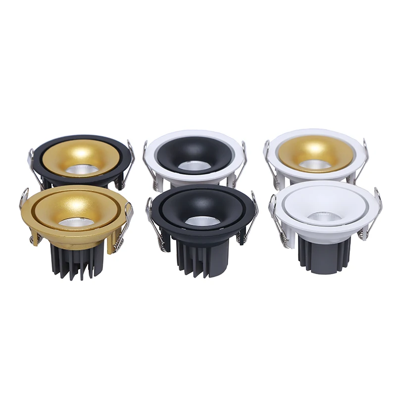 Dimmable Recessed LED Downlights 7W 9W 12W 15W CREE Chip COB Ceiling Spot Lights AC85~265V Background Lamps Indoor Lighting
Dimmable Recessed LED Downlights 7W 9W 12W 15W CREE Chip COB Ceiling Spot Lights AC85~265V Background Lamps Indoor Lighting