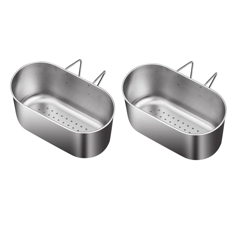 2Pcs Kitchen Sink Drain Basket, Dishwashing Sink, Hanging Garbage Water Filter Rack, Filter Rack
2Pcs Kitchen Sink Drain Basket, Dishwashing Sink, Hanging Garbage Water Filter Rack, Filter Rack