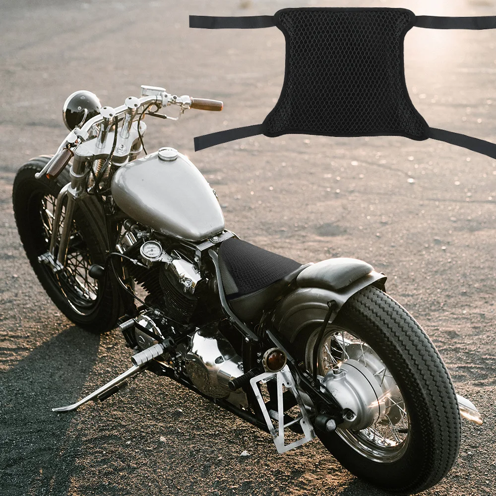 3D Motorcycle Cushion Universal Mesh Seat Cover Heat and Sun Protection Motorcycle Seat Cover Honeycomb Nylon Mat
3D Motorcycle Cushion Universal Mesh Seat Cover Heat and Sun Protection Motorcycle Seat Cover Honeycomb Nylon Mat