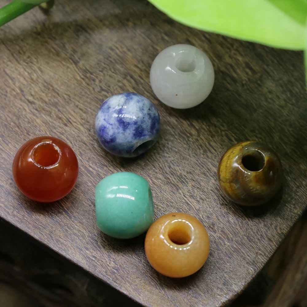 Natural Gem Stone Beads Handmade Crafts DIY Necklace Bracelet Earrings Jewelry Making Supplies Accessories for Woman 14mm
Natural Gem Stone Beads Handmade Crafts DIY Necklace Bracelet Earrings Jewelry Making Supplies Accessories for Woman 14mm