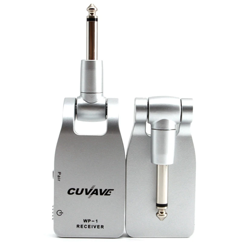 Cuvave Wp-1 2.4G Wireless Guitar System Transmitter & Receiver Built-In Rechargeable Lithium Wireless Pickup
Cuvave Wp-1 2.4G Wireless Guitar System Transmitter & Receiver Built-In Rechargeable Lithium Wireless Pickup