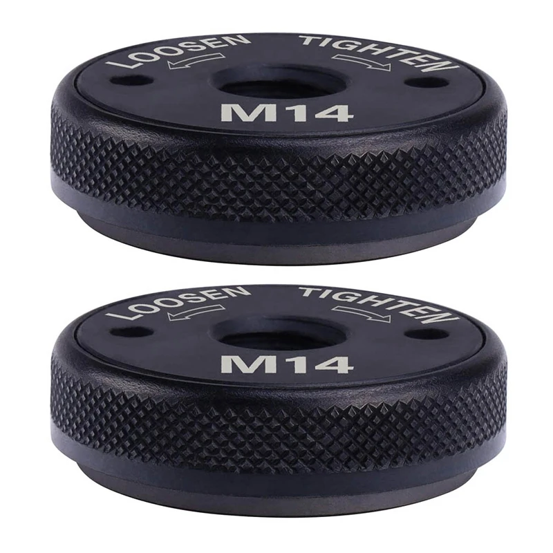 2Pcs Quick Clamping Nut M14 Angle Grinder Clamping Nut 125 150 180 230 Flange Nut Tool Power Replacement for Makita.
2Pcs Quick Clamping Nut M14 Angle Grinder Clamping Nut 125 150 180 230 Flange Nut Tool Power Replacement for Makita.