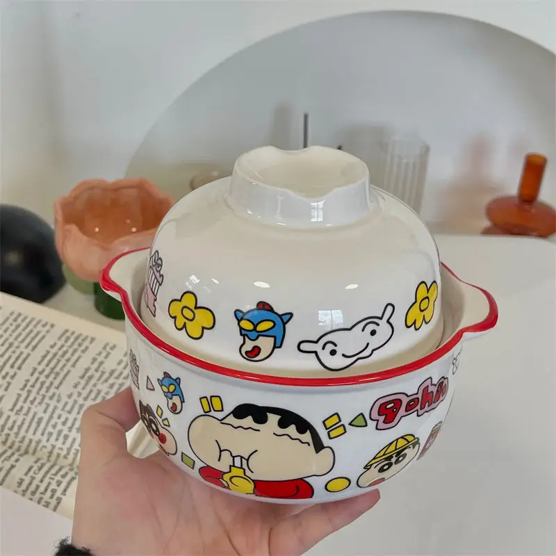 Crayon Shin Chan Instant Noodle Bowl Microwave Heating High Temperature Resistant Ceramic Tableware Easy To Clean
Crayon Shin Chan Instant Noodle Bowl Microwave Heating High Temperature Resistant Ceramic Tableware Easy To Clean