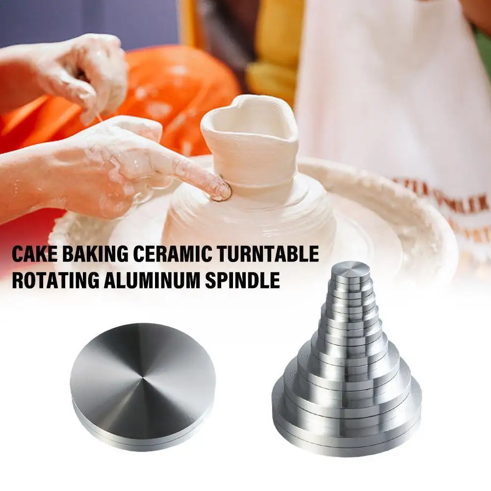 30mm-45mm Mini Pottery Wheel Metal Bearing Rotary Disc Trim Tool Stabilizer Spinner Ceramic Clay Pottery Throwing Trimming X8Z1
30mm-45mm Mini Pottery Wheel Metal Bearing Rotary Disc Trim Tool Stabilizer Spinner Ceramic Clay Pottery Throwing Trimming X8Z1