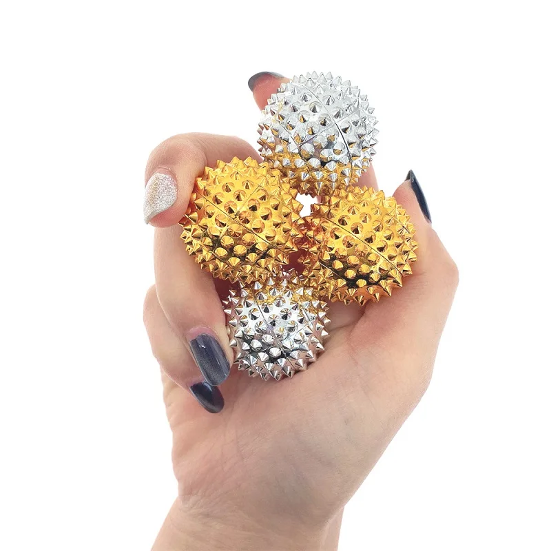 2pcs Yoga Fitness Ball Magnetic Therapy Massager Magnet Hand Acupuncture Ball Acupoint Needle Massage Men Women Pressure Relief
2pcs Yoga Fitness Ball Magnetic Therapy Massager Magnet Hand Acupuncture Ball Acupoint Needle Massage Men Women Pressure Relief