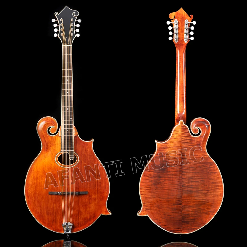 Afanti Solid Spruce top / Solid Flamed maple Back & Sides / Afanti factory Mandocello (AMB-901)
Afanti Solid Spruce top / Solid Flamed maple Back & Sides / Afanti factory Mandocello (AMB-901)