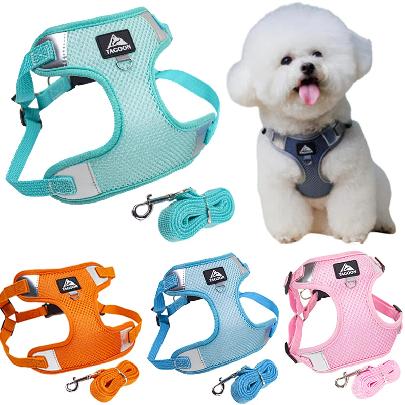 Puppy Harness Vest Set Reflective Dog Cat Chest Strap for Small Medium Pet Doggy Harness Leash Chihuahua French Bulldog Supplie
Puppy Harness Vest Set Reflective Dog Cat Chest Strap for Small Medium Pet Doggy Harness Leash Chihuahua French Bulldog Supplie