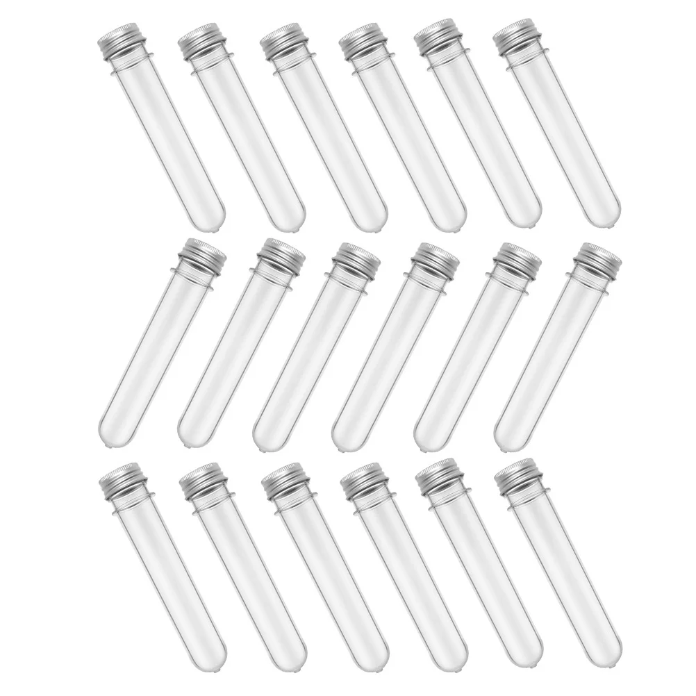 50 Pcs Clear Container Test Tube Bottle Storage Tubes Bottles Glass Pet Multipurpose
50 Pcs Clear Container Test Tube Bottle Storage Tubes Bottles Glass Pet Multipurpose