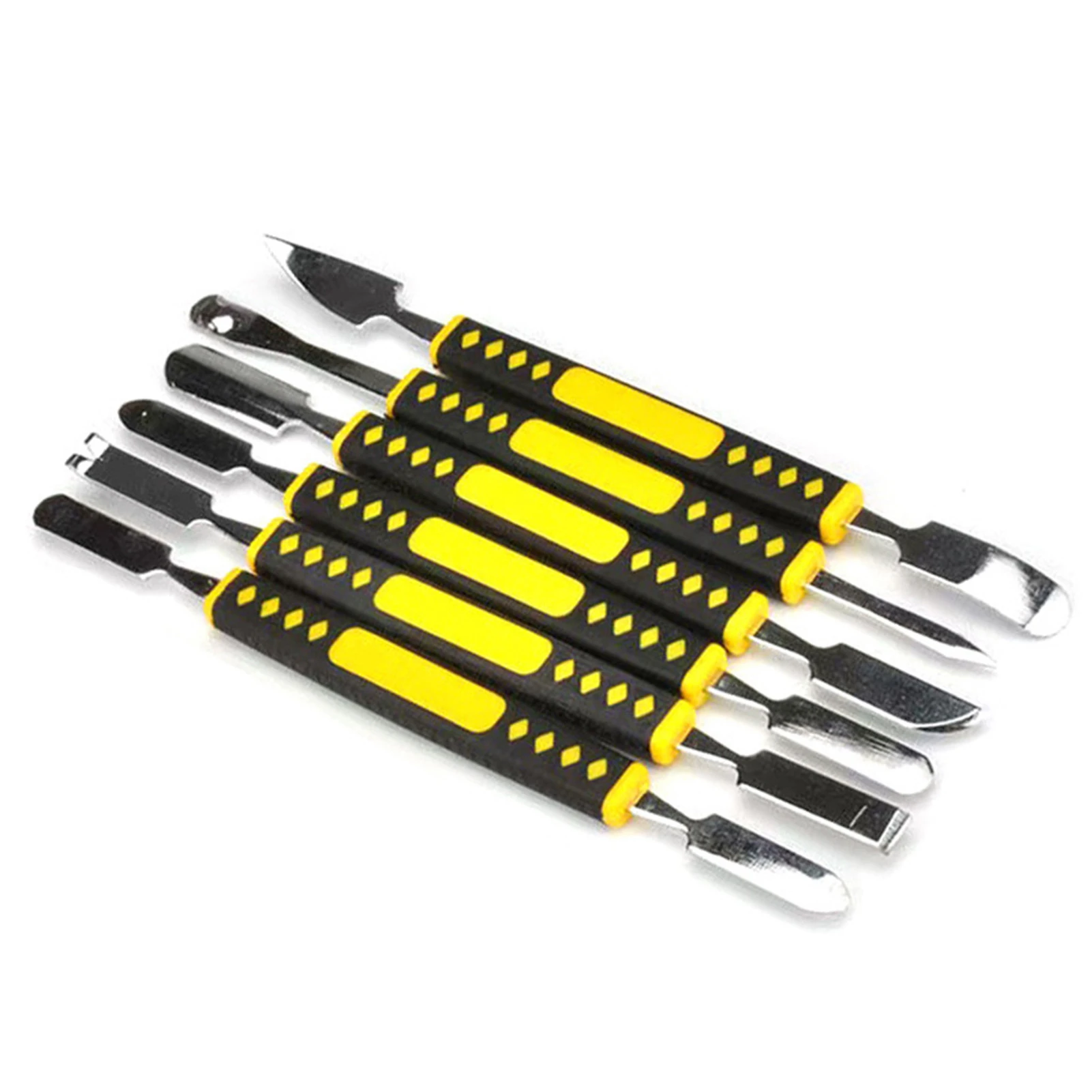 Metal Crowbar 6pcs Electronic Metal Pry Remover Kit Disassemble Tool With Non-slip Handle Professional Multi-home Appliance
Metal Crowbar 6pcs Electronic Metal Pry Remover Kit Disassemble Tool With Non-slip Handle Professional Multi-home Appliance