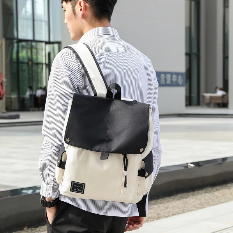 Fashion Backpack For Men Lightweight Student Bagpack Solid Color Outdoor Casual Travel Backpack Male Bag Junior High School Bag
Fashion Backpack For Men Lightweight Student Bagpack Solid Color Outdoor Casual Travel Backpack Male Bag Junior High School Bag