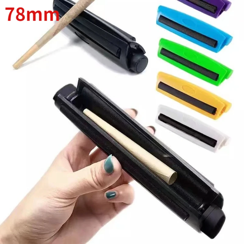 78mm Colorful cone cigarette maker Portable Creative cigarette making Tobacco paper container Cigarette Tool
78mm Colorful cone cigarette maker Portable Creative cigarette making Tobacco paper container Cigarette Tool