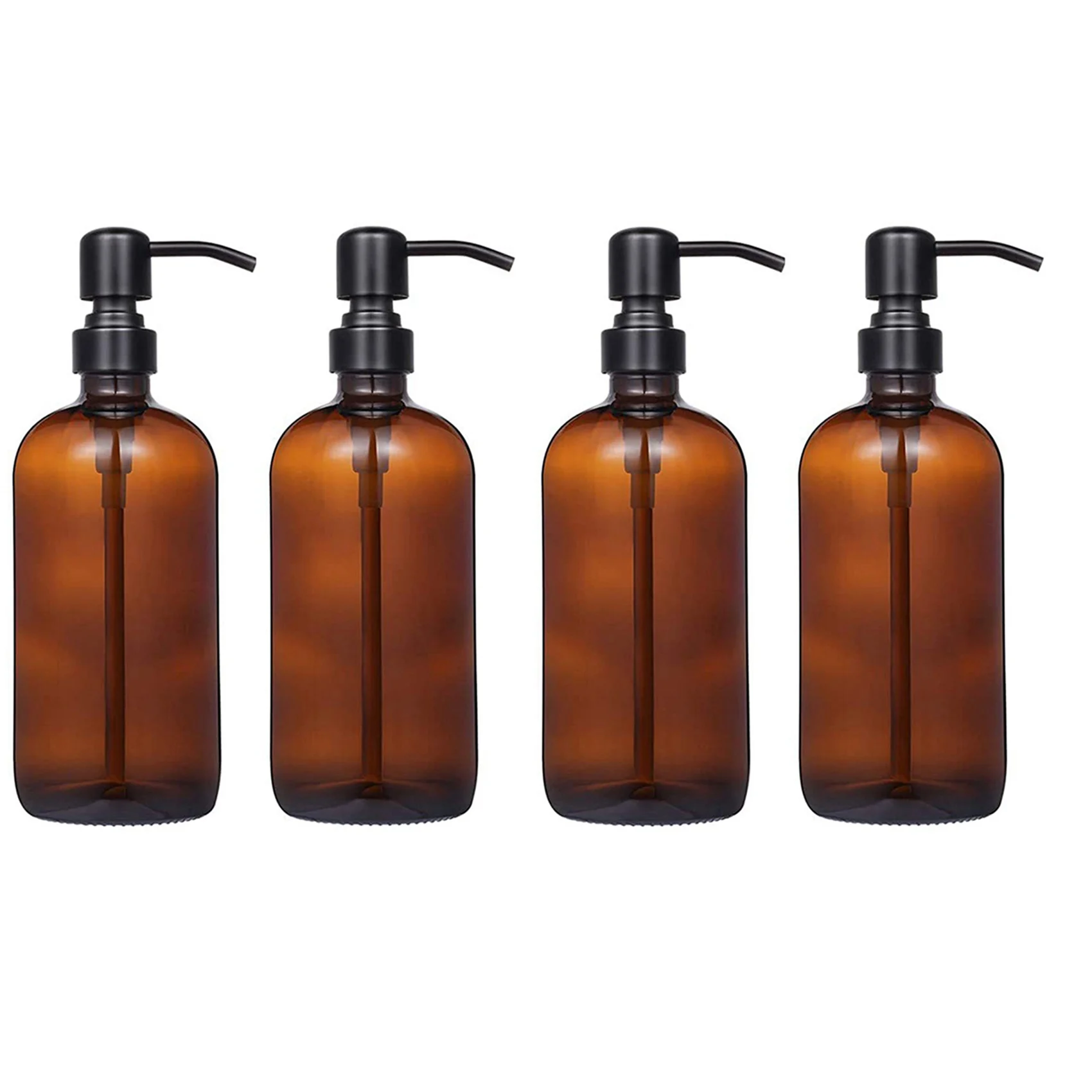 4X Glass 18 Oz Hand Glass Bottle Stainless Steel Push-Type Dispensing Bottle Soap Dispenser
4X Glass 18 Oz Hand Glass Bottle Stainless Steel Push-Type Dispensing Bottle Soap Dispenser