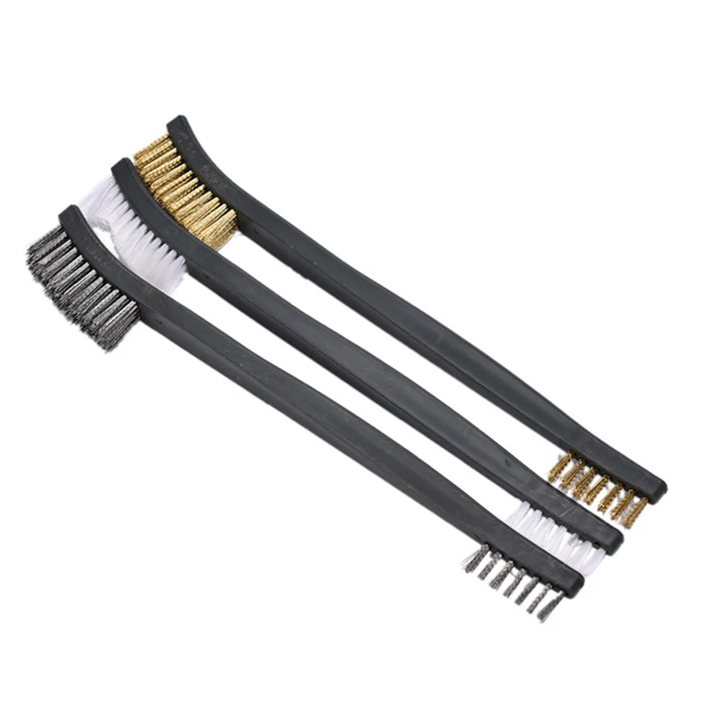 3 Pcs Wire Brushes Ndustrial Car Detailing Cleaning Tool Rust Brush Polishing Detail Double-headed Accessories Tools Mini
3 Pcs Wire Brushes Ndustrial Car Detailing Cleaning Tool Rust Brush Polishing Detail Double-headed Accessories Tools Mini