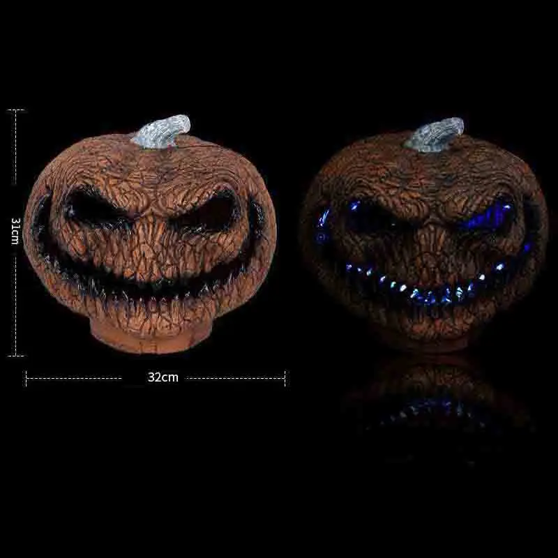 Horror Halloween Led Evil Pumpkin Light Scray Outdoor Garden Yard Party Props Decor Lantern Holiday Night Lamp Battery Power
Horror Halloween Led Evil Pumpkin Light Scray Outdoor Garden Yard Party Props Decor Lantern Holiday Night Lamp Battery Power