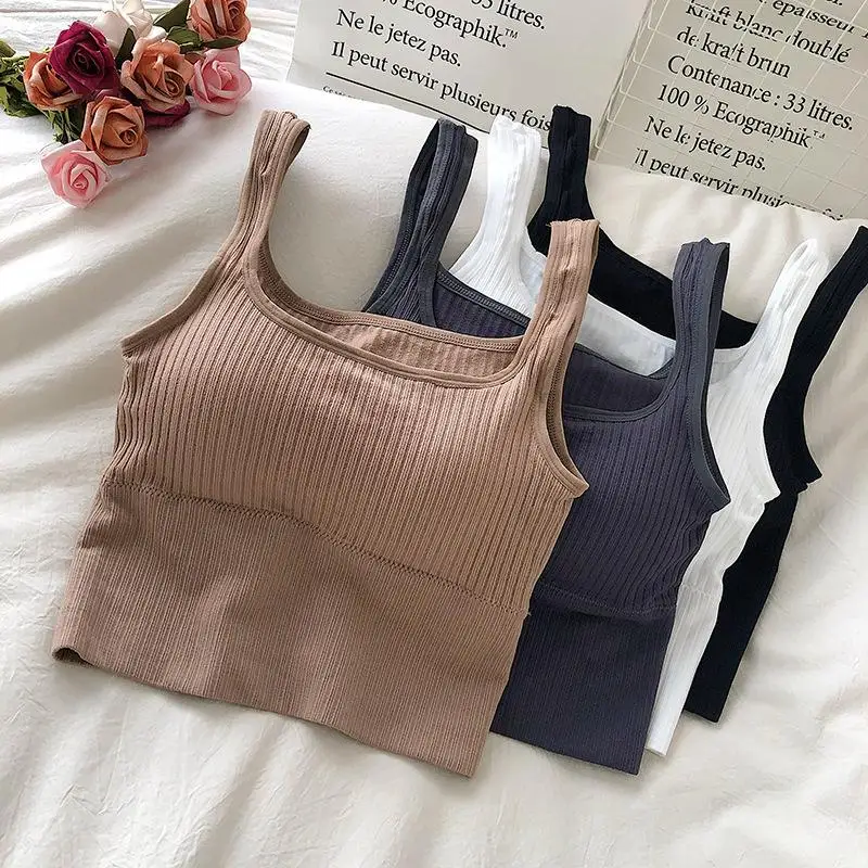U-shaped Lingerie Bralette Underwear Seamless Straps Solid Top Tops Wire-free Wide Striped Camisole Tube One-piece Women Crop
U-shaped Lingerie Bralette Underwear Seamless Straps Solid Top Tops Wire-free Wide Striped Camisole Tube One-piece Women Crop