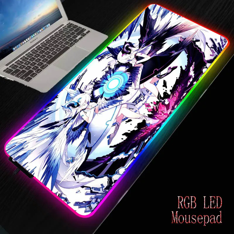 MRGBEST Synthesized Angel Anime RGB Gaming Computer Large Mouse Pad Led USB Mause Backlit Keyboard Desk Non-slip Rubber Mat
MRGBEST Synthesized Angel Anime RGB Gaming Computer Large Mouse Pad Led USB Mause Backlit Keyboard Desk Non-slip Rubber Mat