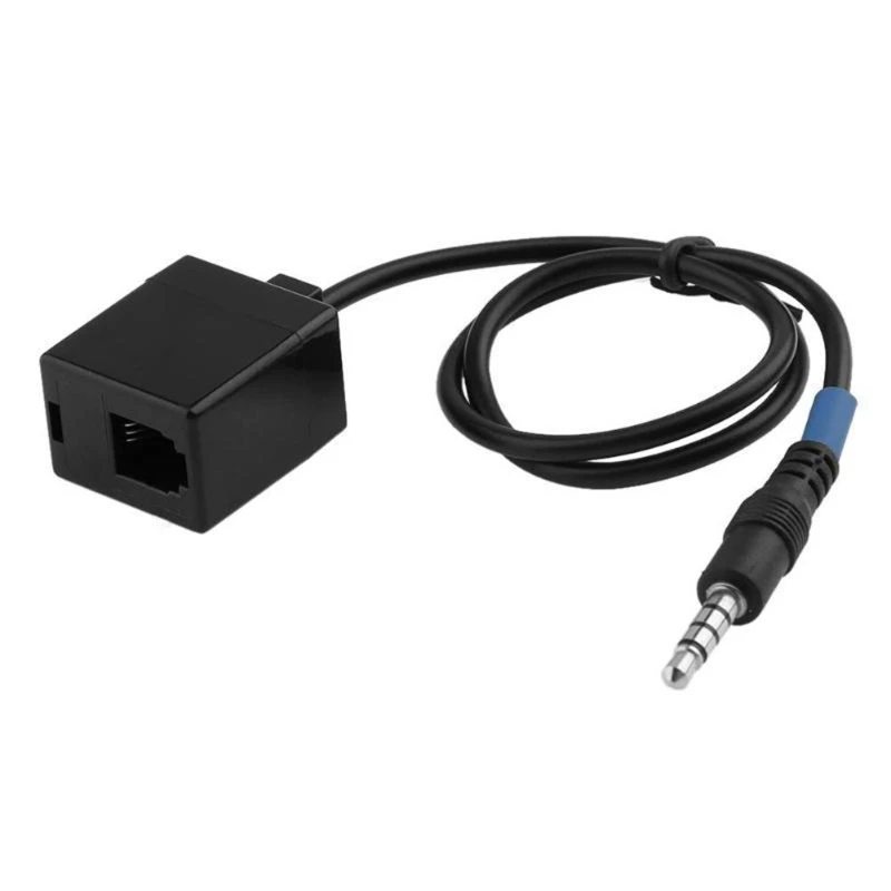 3.5mm Male Jack To RJ9 4P4C Female Adapter Extension Cable 3.5mm TRRS Male for Telephone Line Adapter Replacement
3.5mm Male Jack To RJ9 4P4C Female Adapter Extension Cable 3.5mm TRRS Male for Telephone Line Adapter Replacement